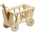 Flamingo - Râtelier a foin chariot en bois 20 cm pour rongeur Flamingo - Râtelier a foin chariot en bois 20 cm pour rongeur
