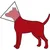 Collerette de protection XS-S 20-26 cm / 11 cm pour petit chien