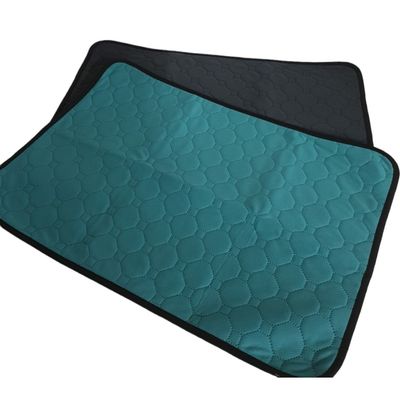 2 Tapis éducateur lavable et réutilisable L 85 x 51 cm gris vert  pour chie