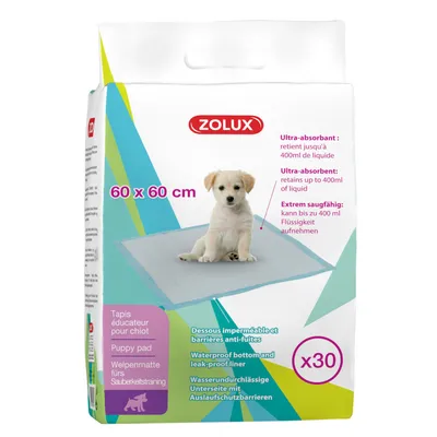 zolux - Tapis éducateur pour chiot taille 60 x 60 cm 30 tapis pour chien.