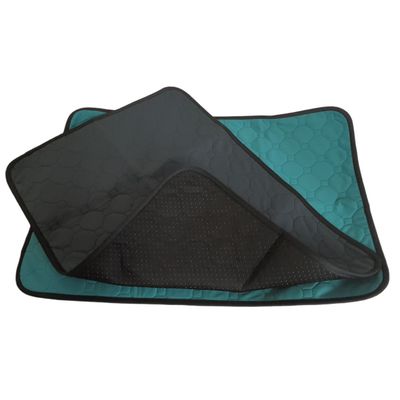 2 Tapis éducateur lavable et réutilisable, XXL,115 x 68.5 cm, gris vert,  p