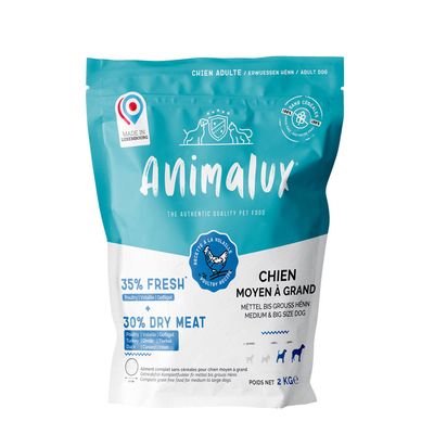 ANIMALUX Volaille pour Chien moyen a grand