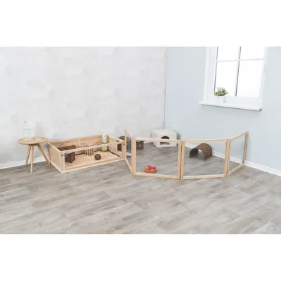 animallparadise - Enclos intérieur, dimensions: 100 × 30 × 60 cm pour cocho