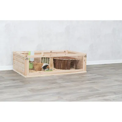 Enclos intérieur, dimensions: 100 × 30 × 60 cm pour cochon d'inde