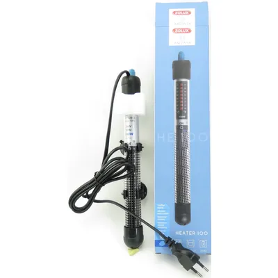 Chauffage d'aquarium heater 100 zolux 100 W longueur 27 cm