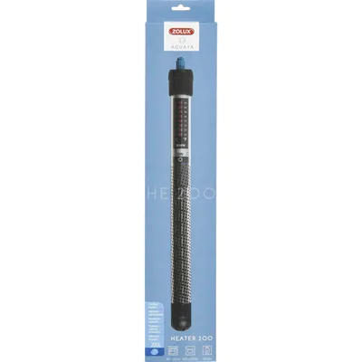 Chauffage d'aquarium heater 200 zolux 200 W longueur 32 cm