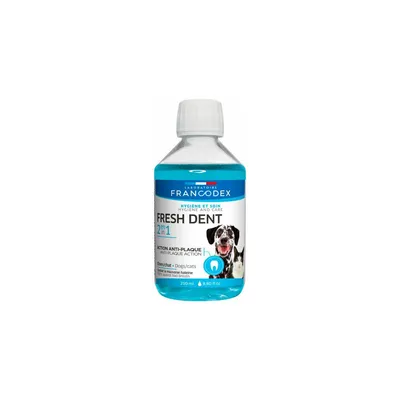 Francodex - Fresh Dent 2 en 1 Pour Chiens et Chats 250 ml