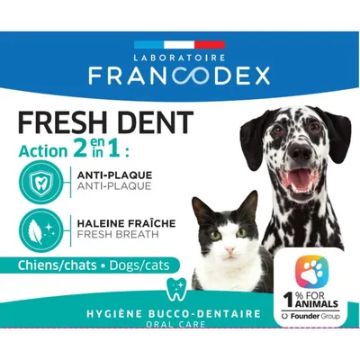 Fresh Dent 2 en 1 Pour Chiens et Chats 250 ml