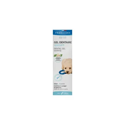 Gel dentaire apaisant pour chiot 50 g