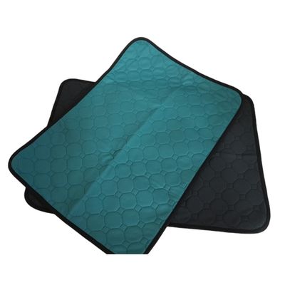 2 Tapis éducateur lavable et réutilisable, M 69 x 41.5 cm gris vert,  pour