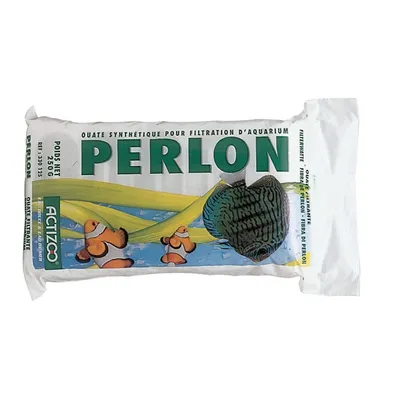 Ouate synthétique PERLON pour filtration d'aquarium sac de 250 g