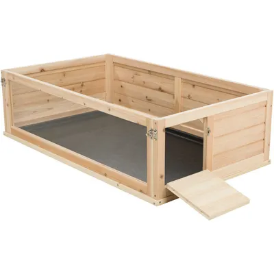 Enclos intérieur, dimensions: 114 × 30 × 74 cm