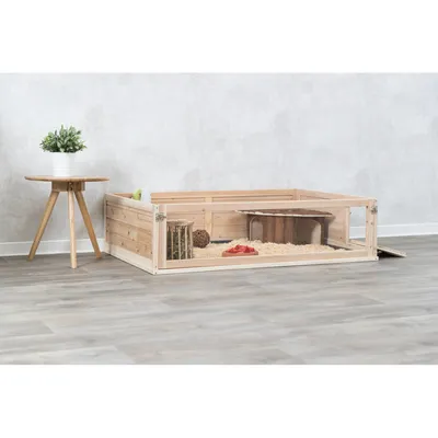 Enclos intérieur, dimensions: 114 × 30 × 74 cm