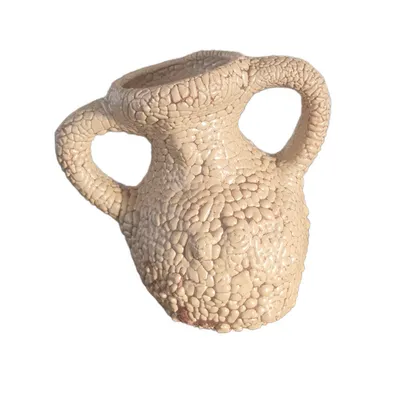 Décoration aquarium en forme de cruche.