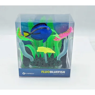 1 Décoration Aquarium fluo poisson 14 x 5 x 9 cm 1 Décoration Aquarium fluo poisson 14 x 5 x 9 cm