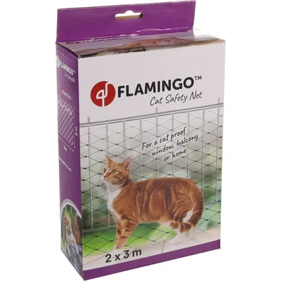 Filet de sécurité Sekura Noir 3 x 2 mètres pour chat Filet de sécurité Sekura Noir 3 x 2 mètres pour chat
