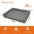 BINGOPAW Panier pour Chien Coussin en Cuir Tapis Matelas Gris