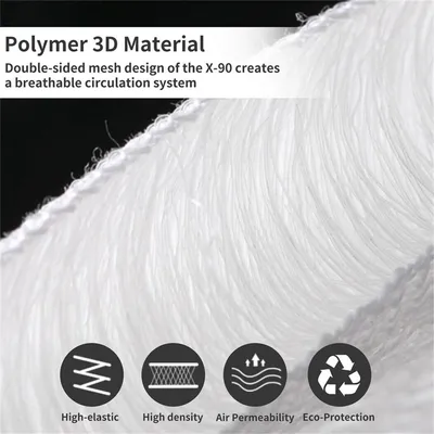 Coussin Pliable BINGOPAW Housse en Cuir  avec Matelas Anti Stress