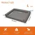 BINGOPAW Panier pour Chien Coussin en Cuir Tapis Matelas Gris