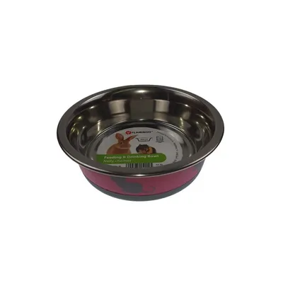 Gamelle Nelly taille ø14 cm, 400 ml, couleur fuchsia