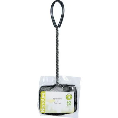 Epuisette filet aquarium, maille moyenne, 10 cm