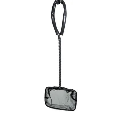 Epuisette filet aquarium, maille moyenne, 10 cm