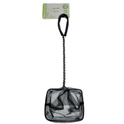 Epuisette filet aquarium, maille moyenne, 10 cm