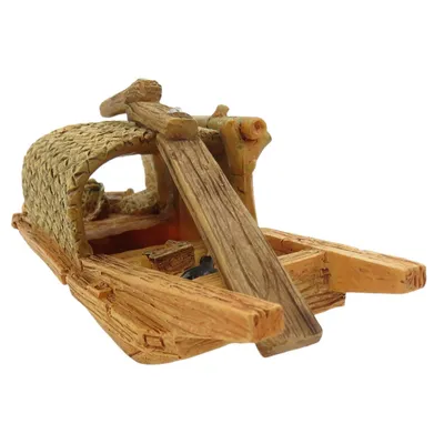 Bateau Pagode decoration aquarium