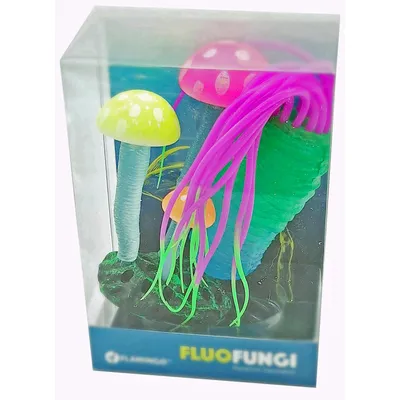 Décoration Aquarium Fluo Anémone et poisson