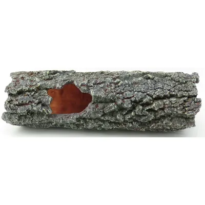 Souche tronc d'arbre creux. Taille: ø 8 x 30 cm