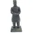 Statuette guerrier chinois Qin 5 L, hauteur 14 cm, décoration aquarium