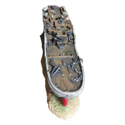 Décoration épave du TITANIC en deux parties