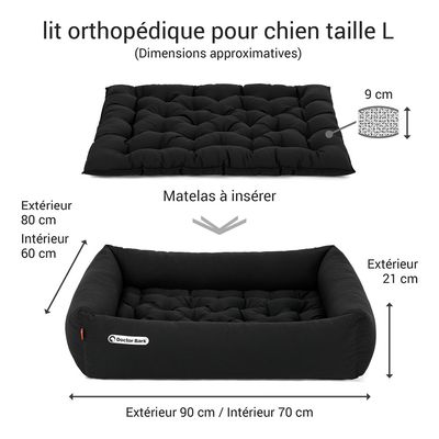 Doctor Bark Lit pour chien orthopédique