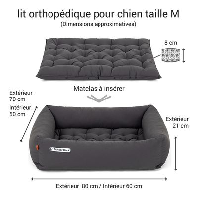 Doctor Bark Lit pour chien orthopédique