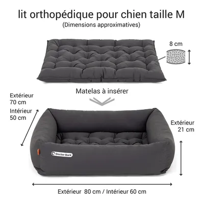 Doctor Bark Lit pour chien orthopédique