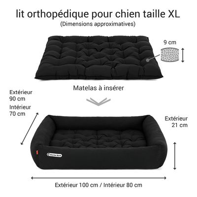 Doctor Bark Lit pour chien orthopédique