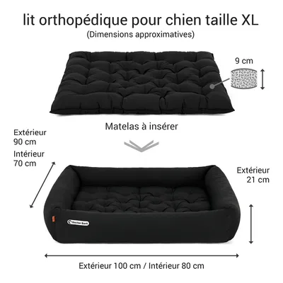 Doctor Bark Lit pour chien orthopédique