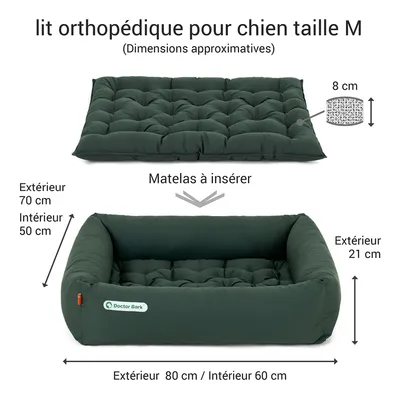 Doctor Bark Lit pour chien orthopédique