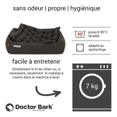 Doctor Bark Lit pour chien orthopédique Doctor Bark Lit pour chien orthopédique