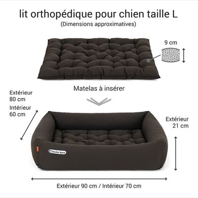 Doctor Bark Lit pour chien orthopédique