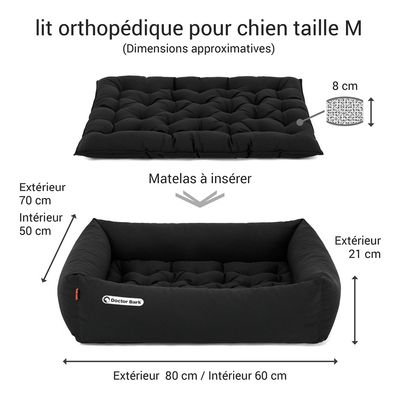 Doctor Bark Lit pour chien orthopédique