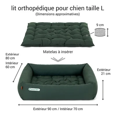 Doctor Bark Lit pour chien orthopédique