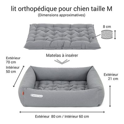 Doctor Bark Lit pour chien orthopédique