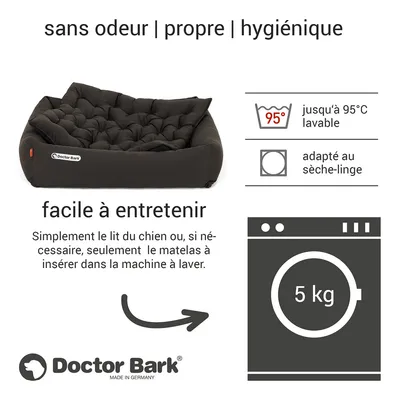 Doctor Bark Lit pour chien orthopédique Doctor Bark Lit pour chien orthopédique