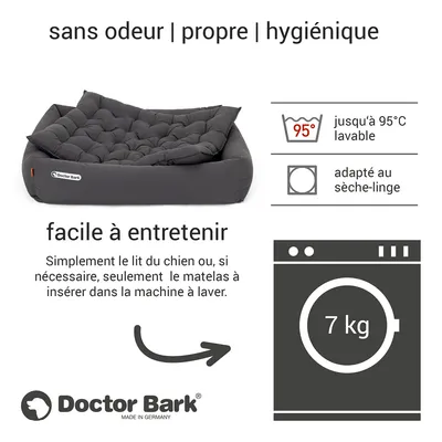 Doctor Bark Lit pour chien orthopédique Doctor Bark Lit pour chien orthopédique