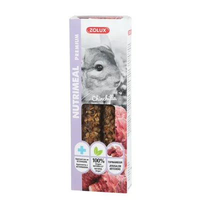 zolux - Friandises 2 sticks premium topinambour pour chinchilla, pour ronge