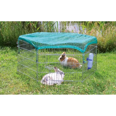 TRIXIE Enclos extérieur avec filet pour animaux 63x60 cm é 6253