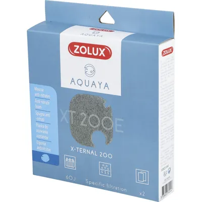 Filtre pour pompe x-ternal 200, filtre XT 200 E mousse anti nitrates x2 pou