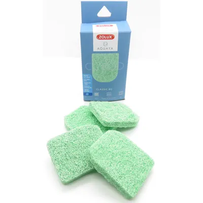 zolux - Filtre pour pompe classic 80, filtre CO 80 D mousse phosphate x 4.