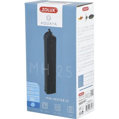Chauffage pré-réglé pour aquarium de 10 à 25 L puissance 23 W